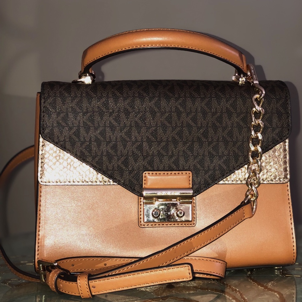 Michael Kors Sloan Medium Top-Handle Satchel